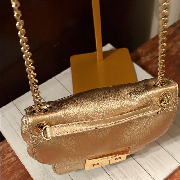 Michael Kors Metallic Gold Mini Bag - Picture 6 of 16